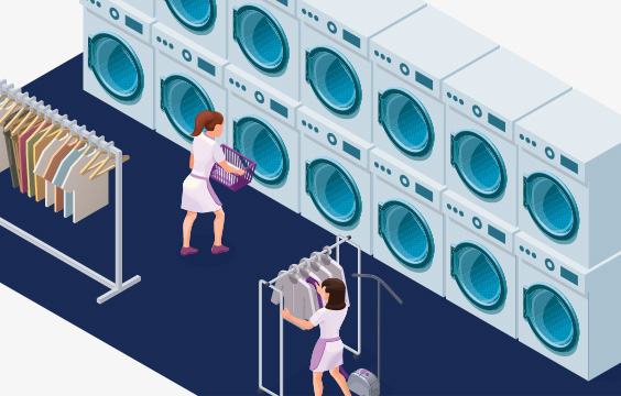 Technologie RIFD přináší revoluci do sektoru hotelových prádeln